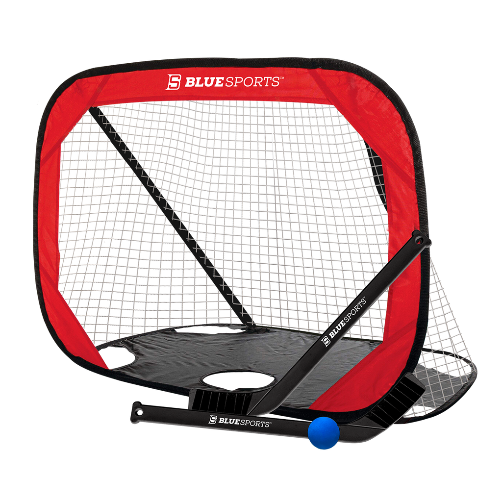 Blue Sports Pop-Up Mini Goal Kit - front