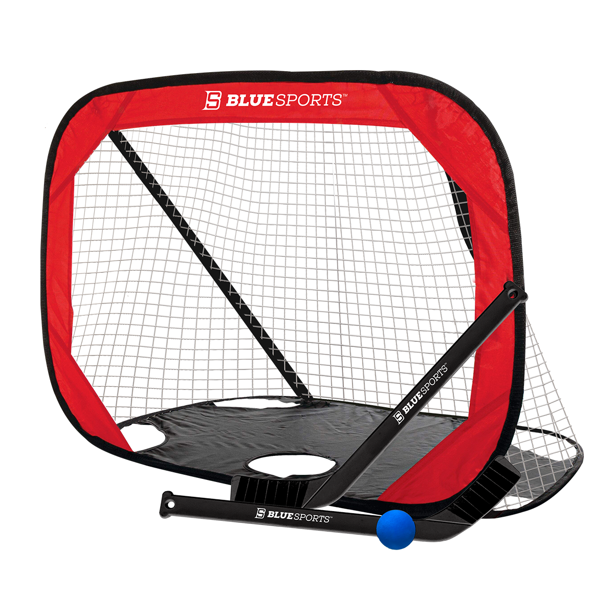 Blue Sports Pop-Up Mini Goal Kit - front
