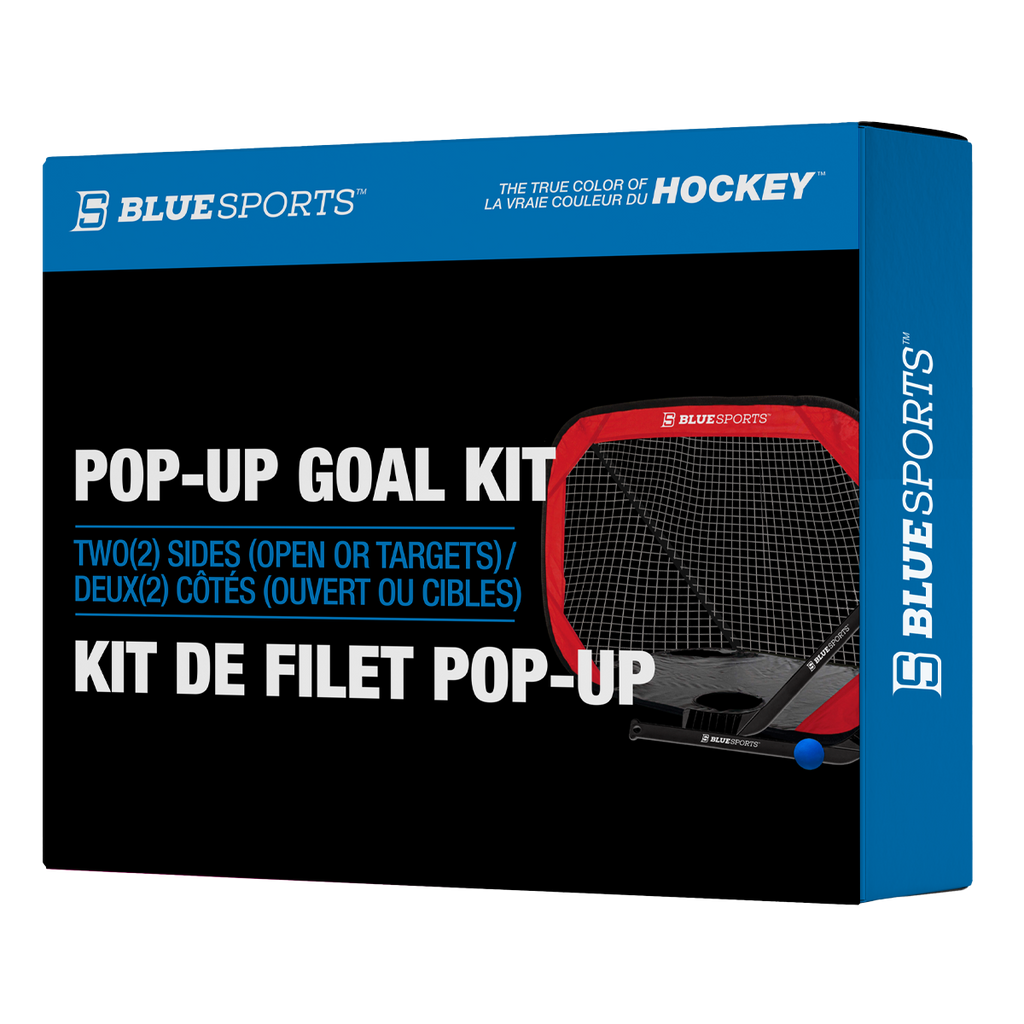 Blue Sports Pop-Up Mini Goal Kit - packaging