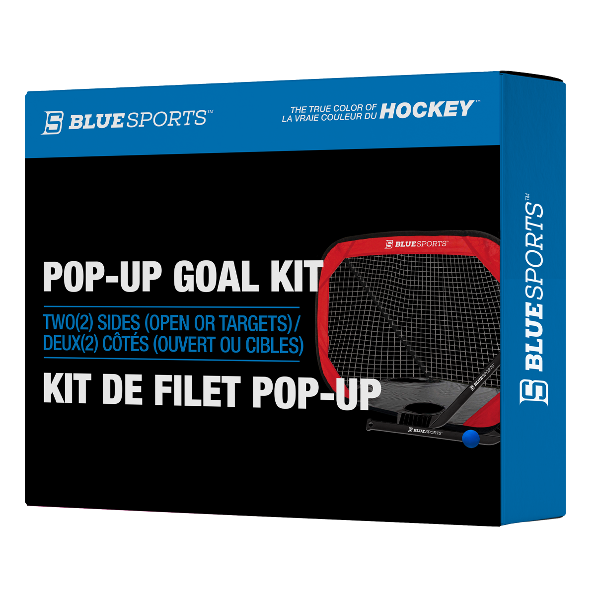 Blue Sports Pop-Up Mini Goal Kit - packaging