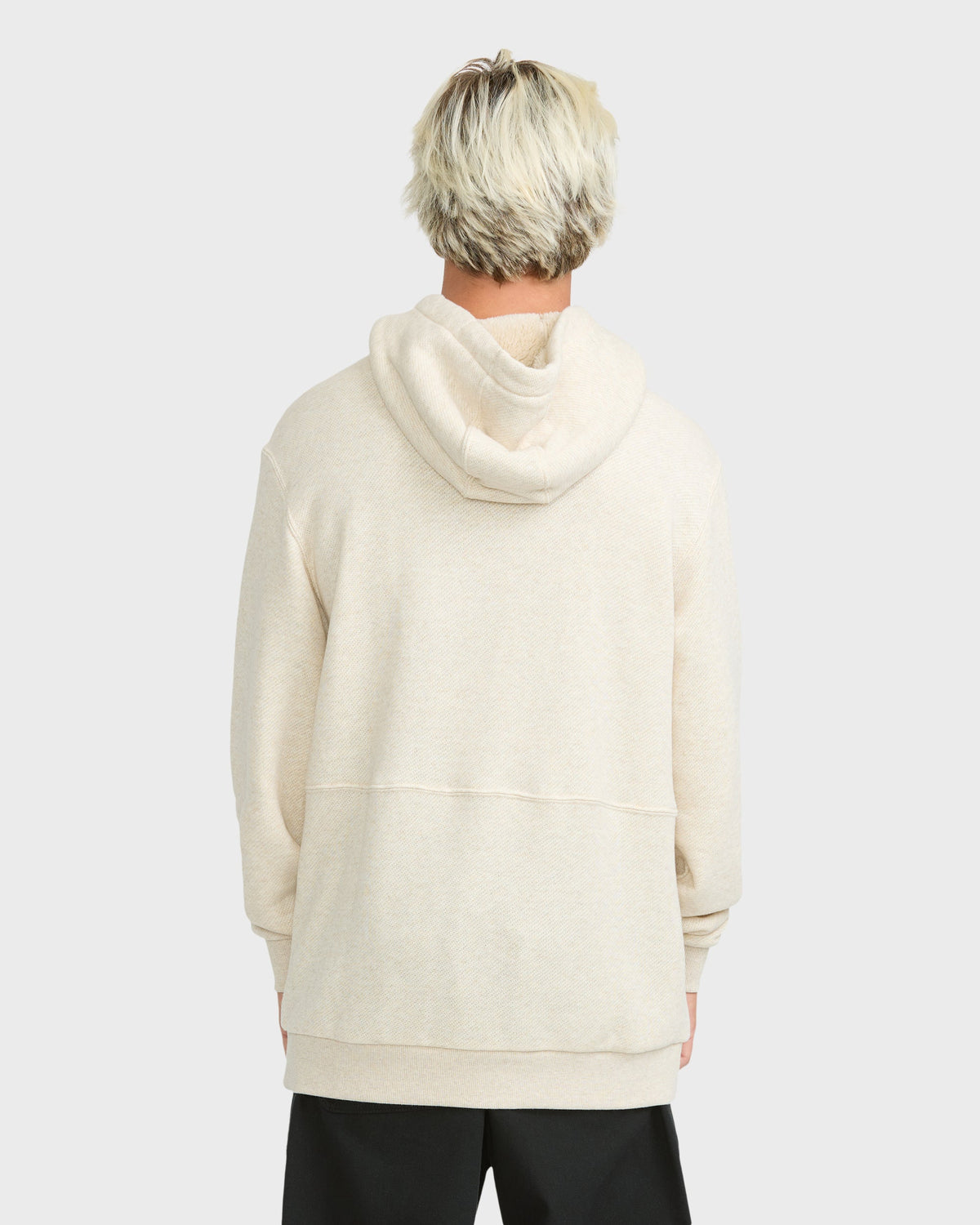 Billabong Men's Hudson Sweatshirt in Oatmeal, back