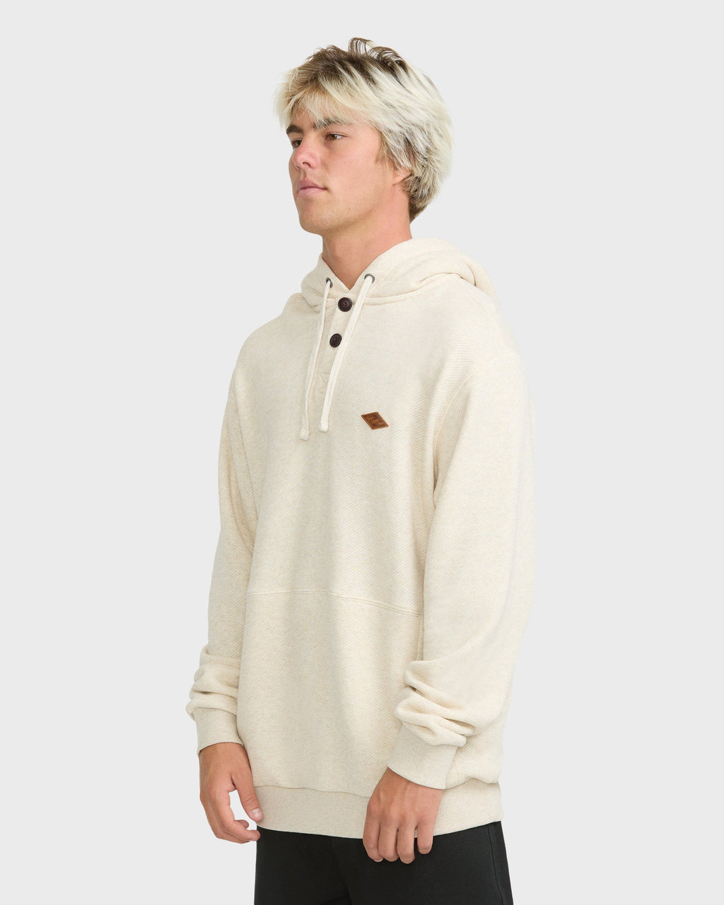 Billabong Men's Hudson Sweatshirt in Oatmeal, side