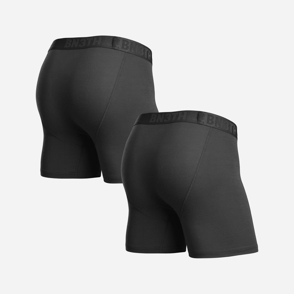 Bn3th Essentials Boxer Brief - 2 Pack - BLACK BLACK