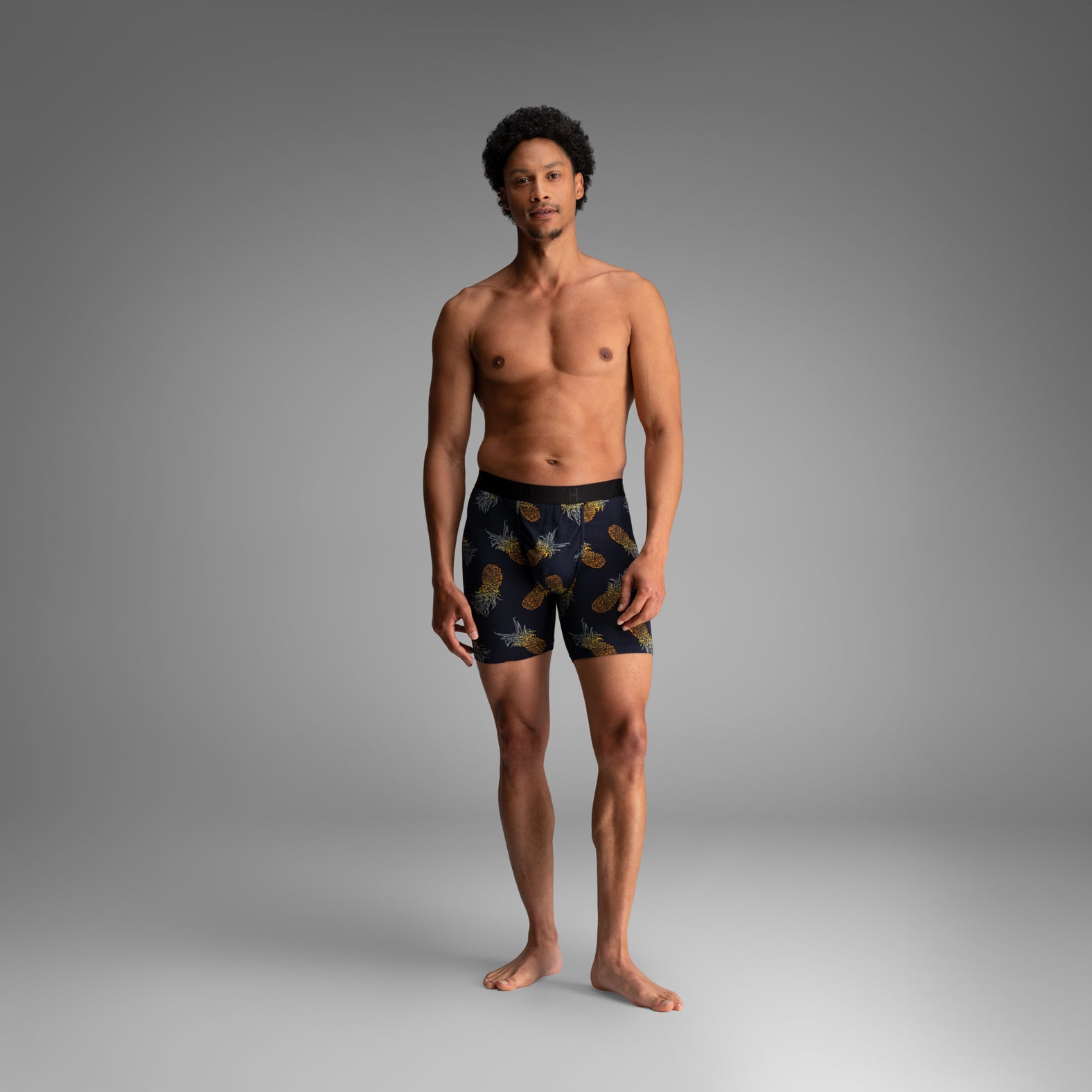 Bn3th Classic Icon Boxer Brief - Pineapple Ombre Black