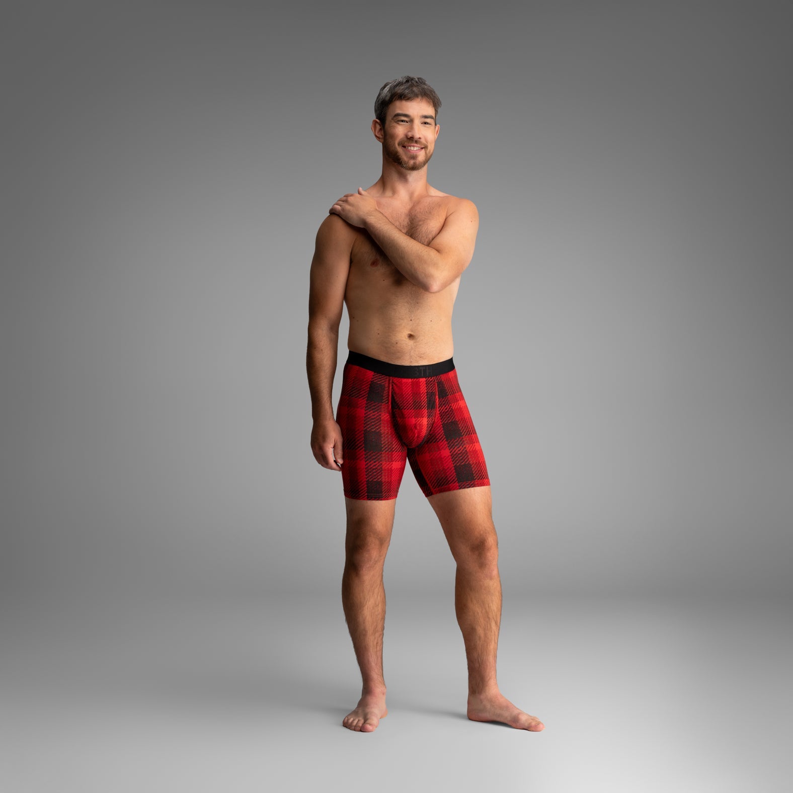 Bn3th Classic Icon Boxer Brief - Lumber Jack Plaid Red