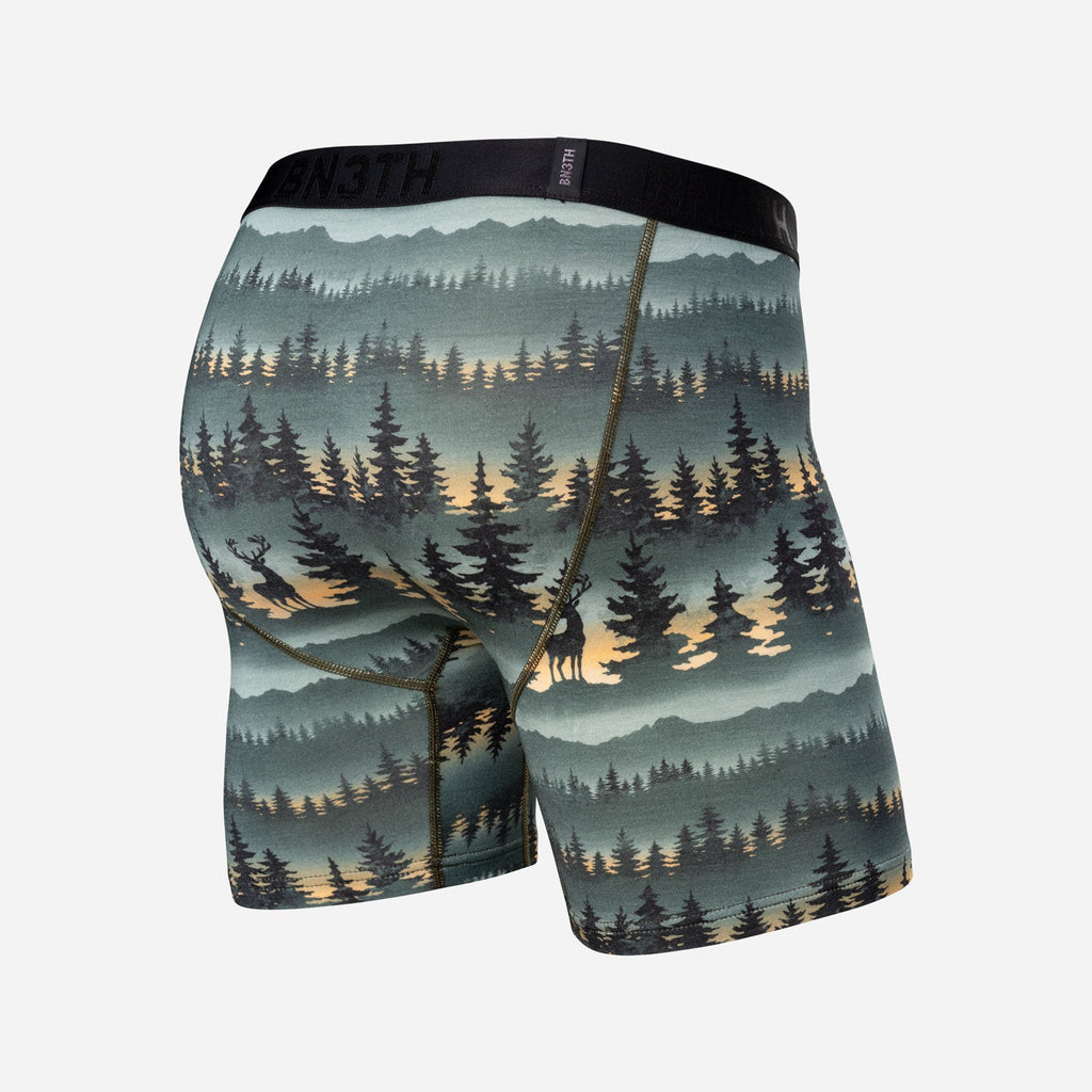 Bn3th Classic Icon Boxer Brief - Forest Stag Deepest Spruce