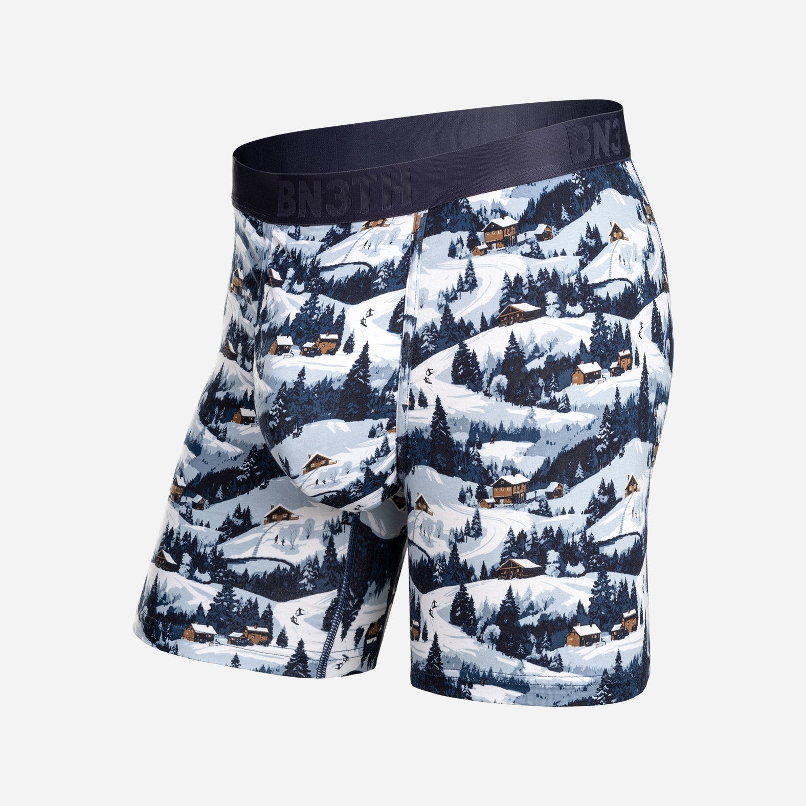 Bn3th Essentials Boxer Brief - Winter Town Blue