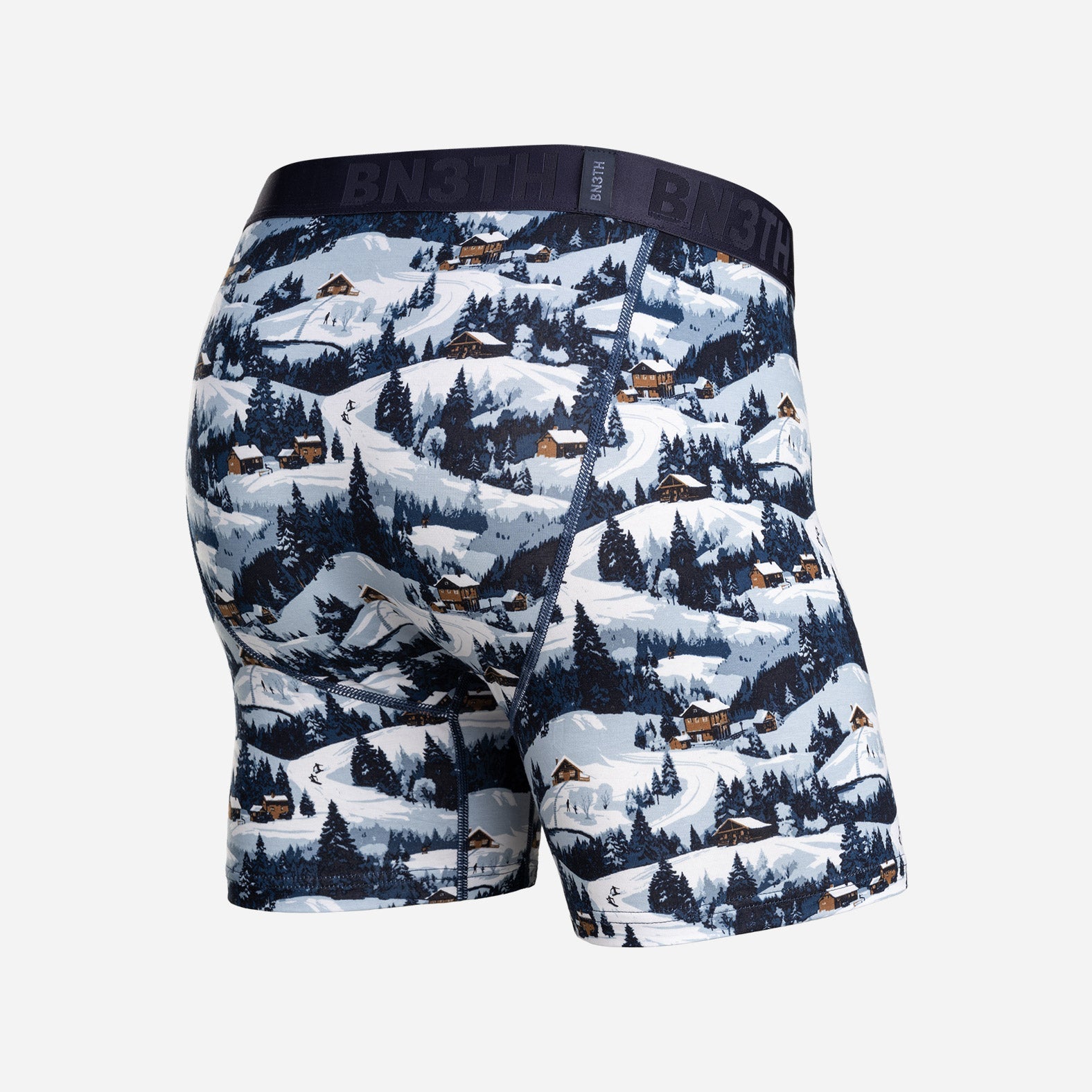 Bn3th Essentials Boxer Brief - Winter Town Blue