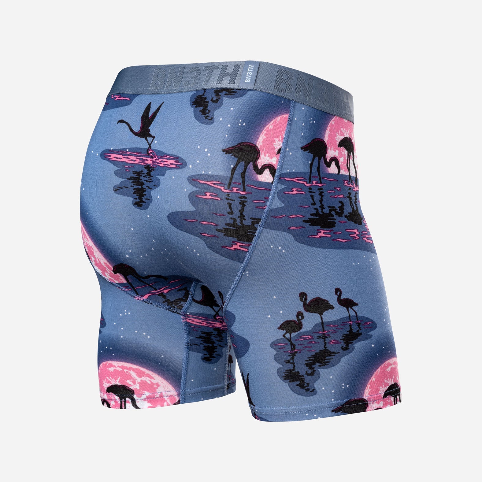 Bn3th Essentials Boxer Brief - Moonlight Flamingo Pink