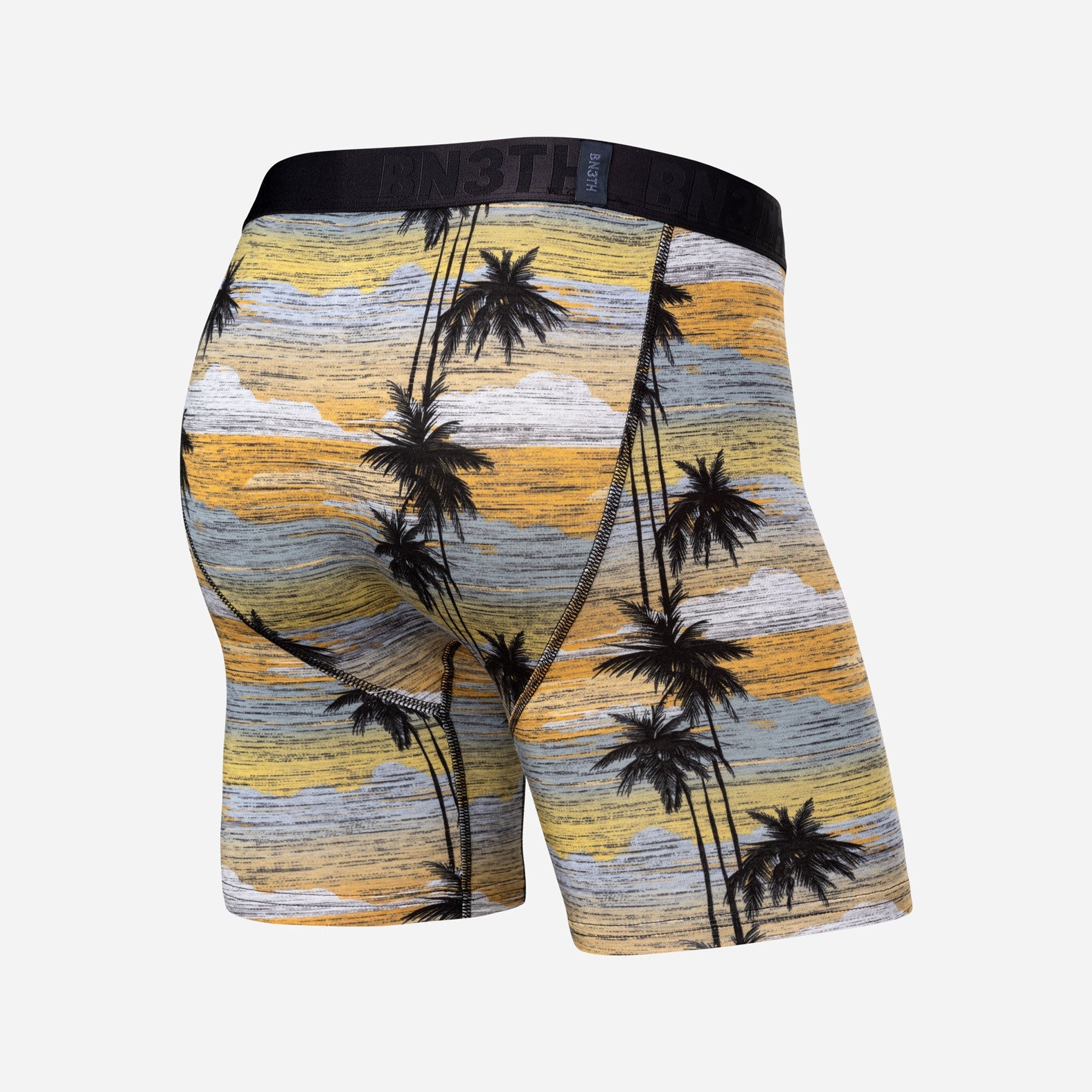 Bn3th Essentials Boxer Brief - Palm Tree Horizon Slate