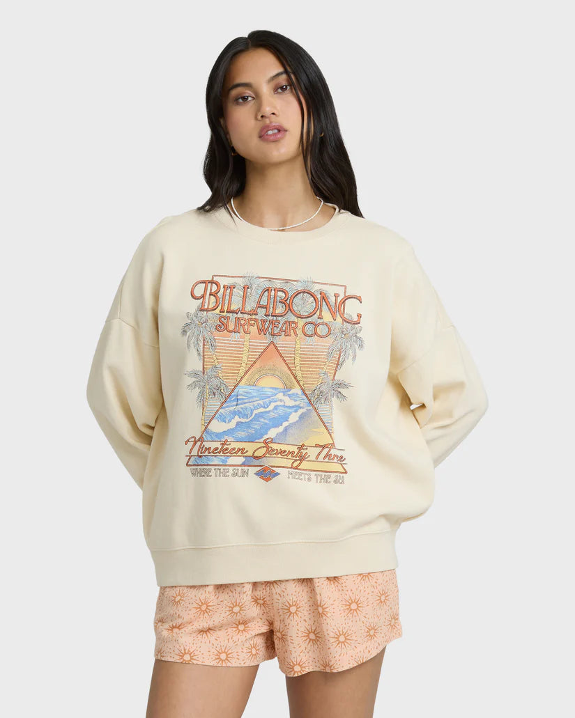 Billabong Women's Echo Crewneck Sweatshirt