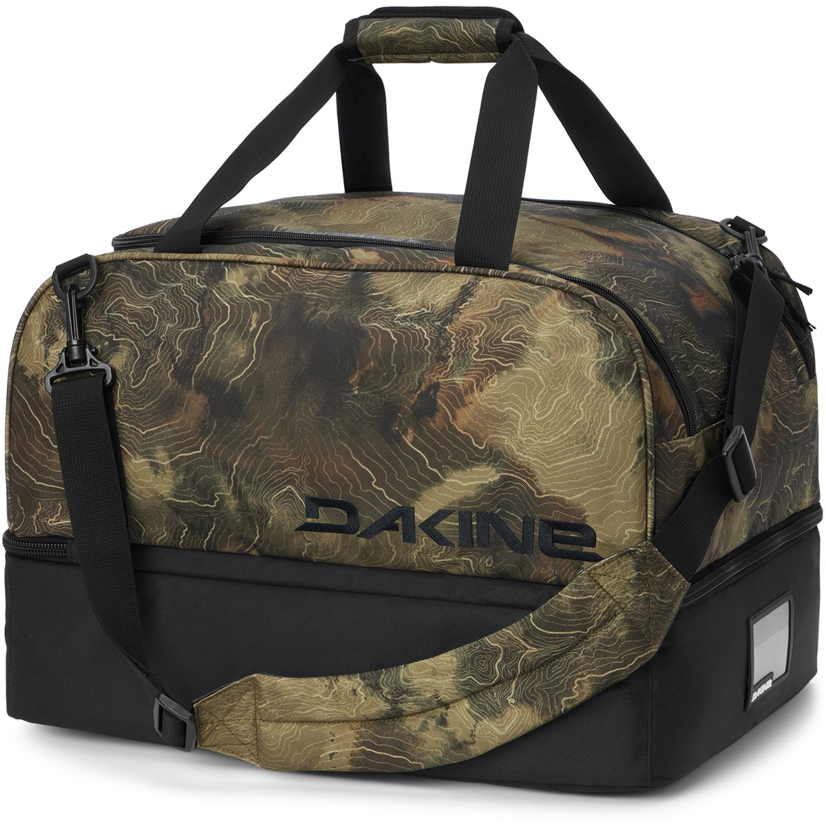 Dakine Boot Locker 69L - Earth Topo, back view