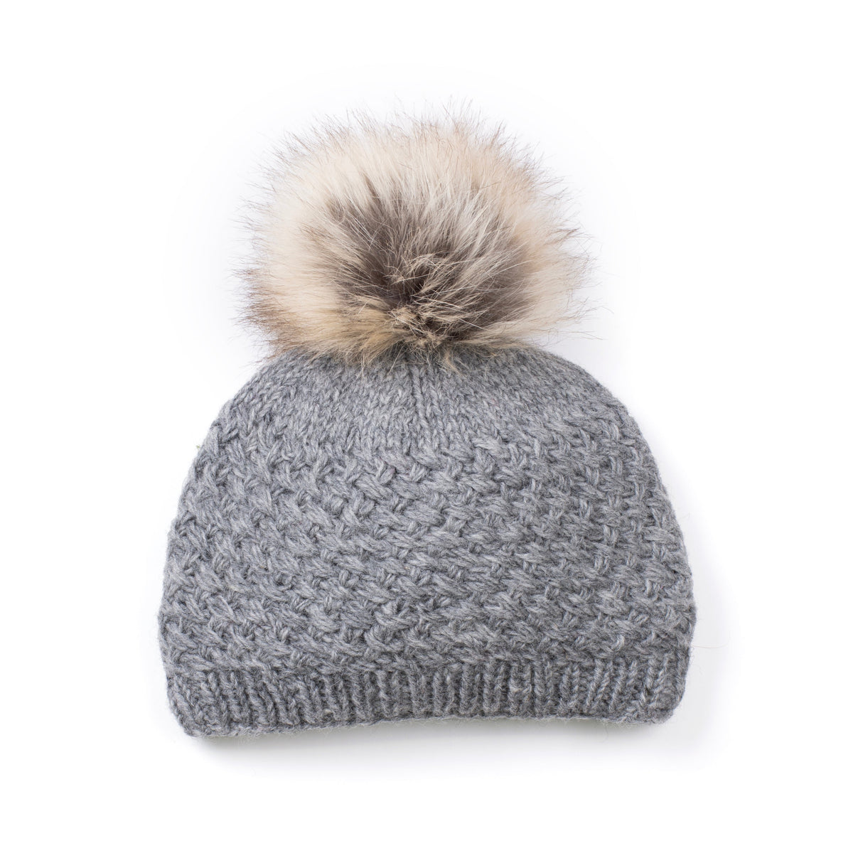Lost Horizons Women's Palermo Beanie - Grey, front view