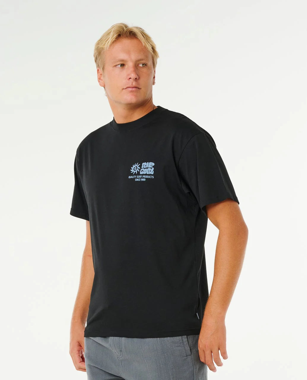 Ripcurl Men's Pacific Rinse Glass Off Short Sleeve Loose Tee