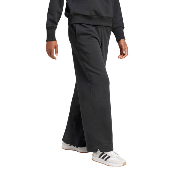 Adidas Women's ALL SZN Fleece Loose Wide-Leg Pants