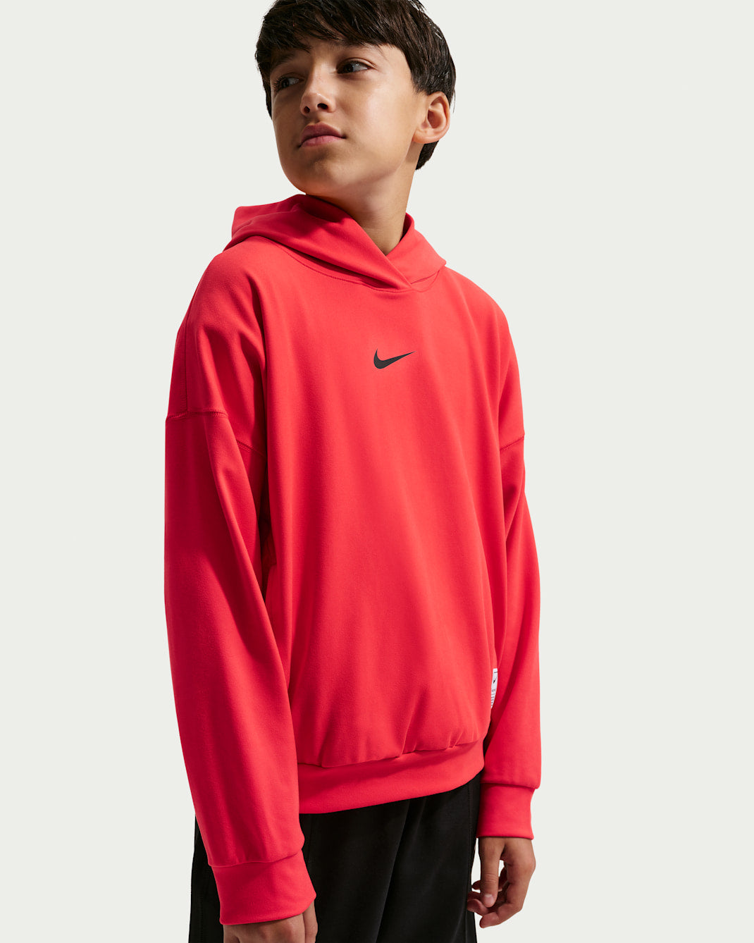 Nike Big Kids' Pro Dri-FIT Fleece Pullover Hoodie