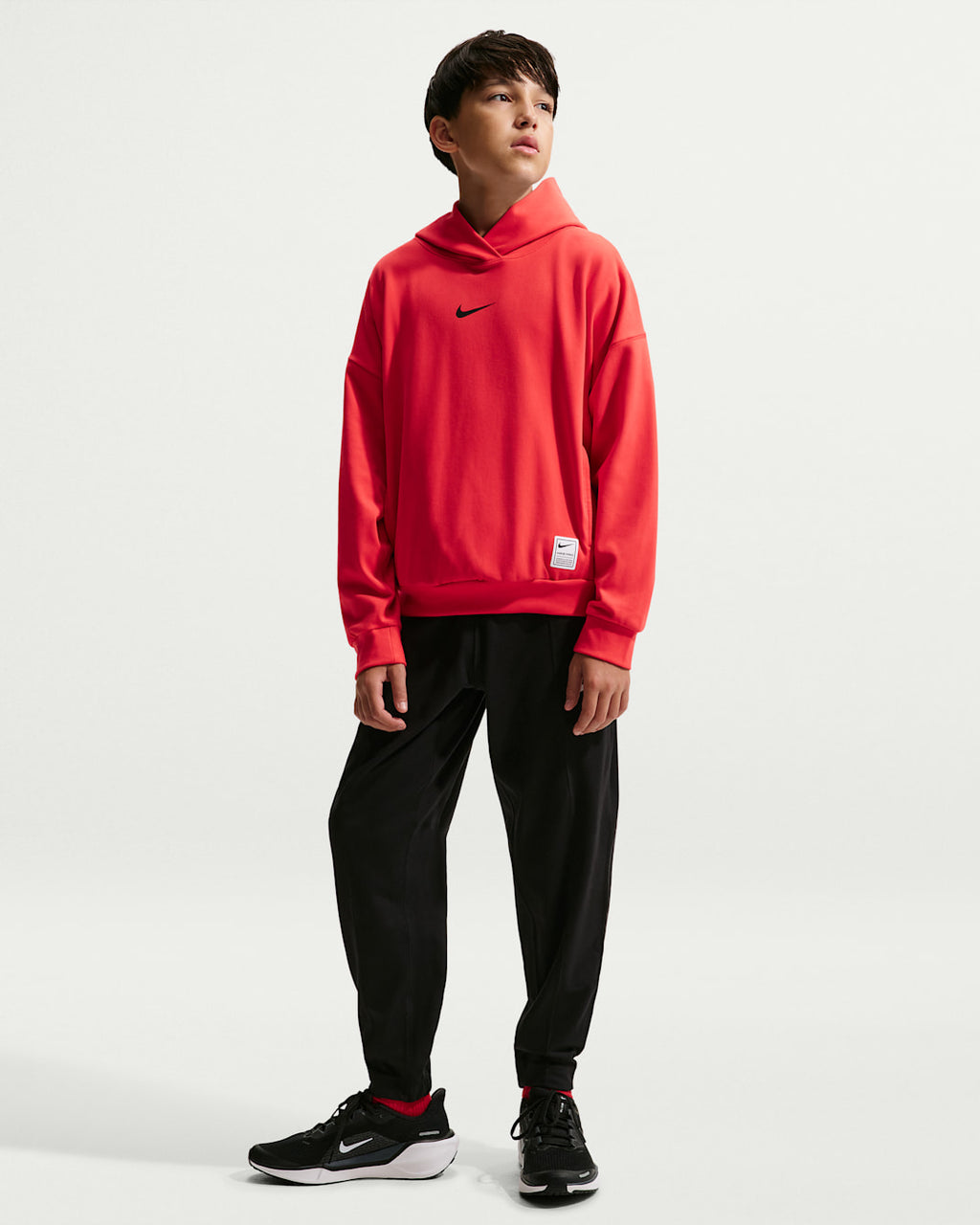 Nike Big Kids' Pro Dri-FIT Fleece Pullover Hoodie