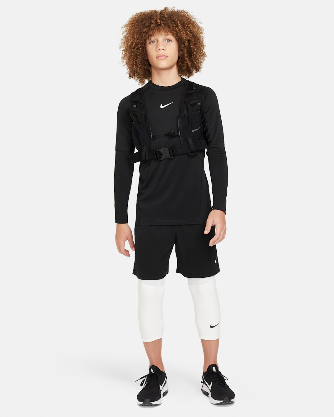 Nike Big Kids' Pro Dri-FIT Long-Sleeve Top