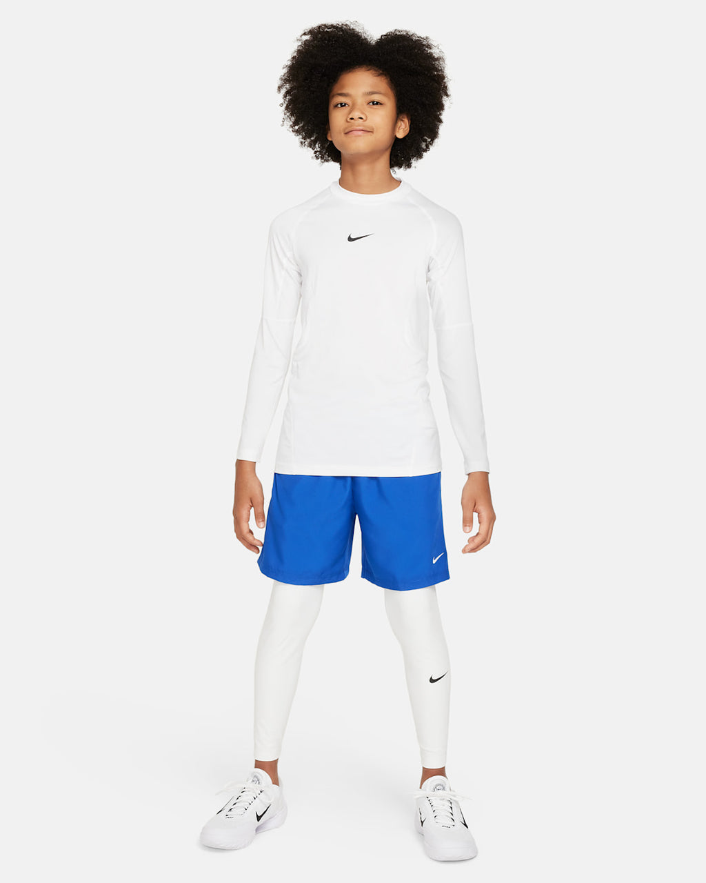 Nike Big Kids' Pro Dri-FIT Long-Sleeve Top