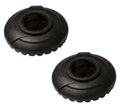Black Diamond Trekking Pole Spare Basket - Black, pair front view