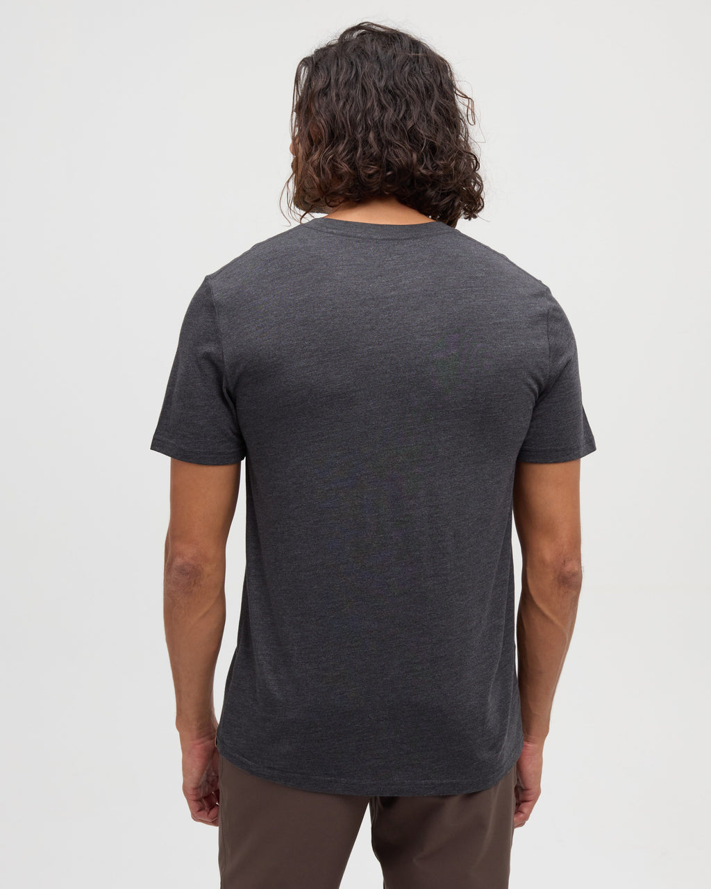 Tentree Sasquatch T-Shirt - METEORITE BLACK HEATHER SNOWMOBILE