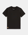 Tentree Kids Treeblend Crew T-Shirt - Black, front