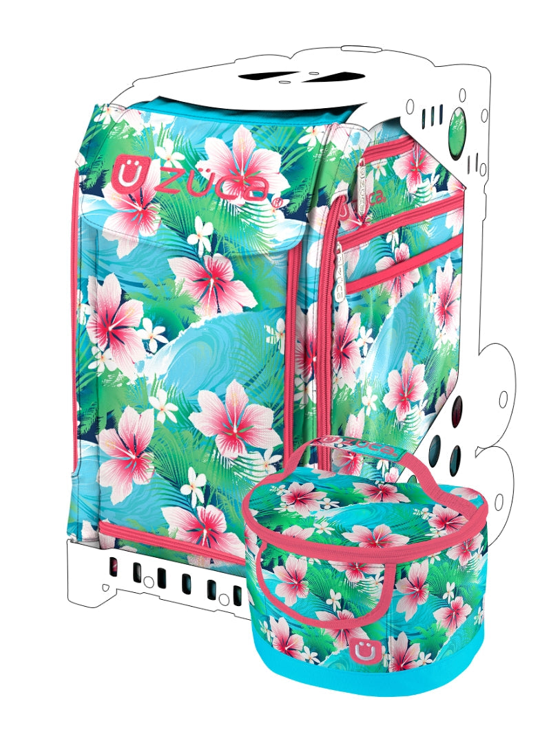 ZUCA Skate Bag Insert with Lunch Box - Blue Bayou