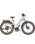 Trek Borrego+ Electric Fat Bike - Buff Beige, side