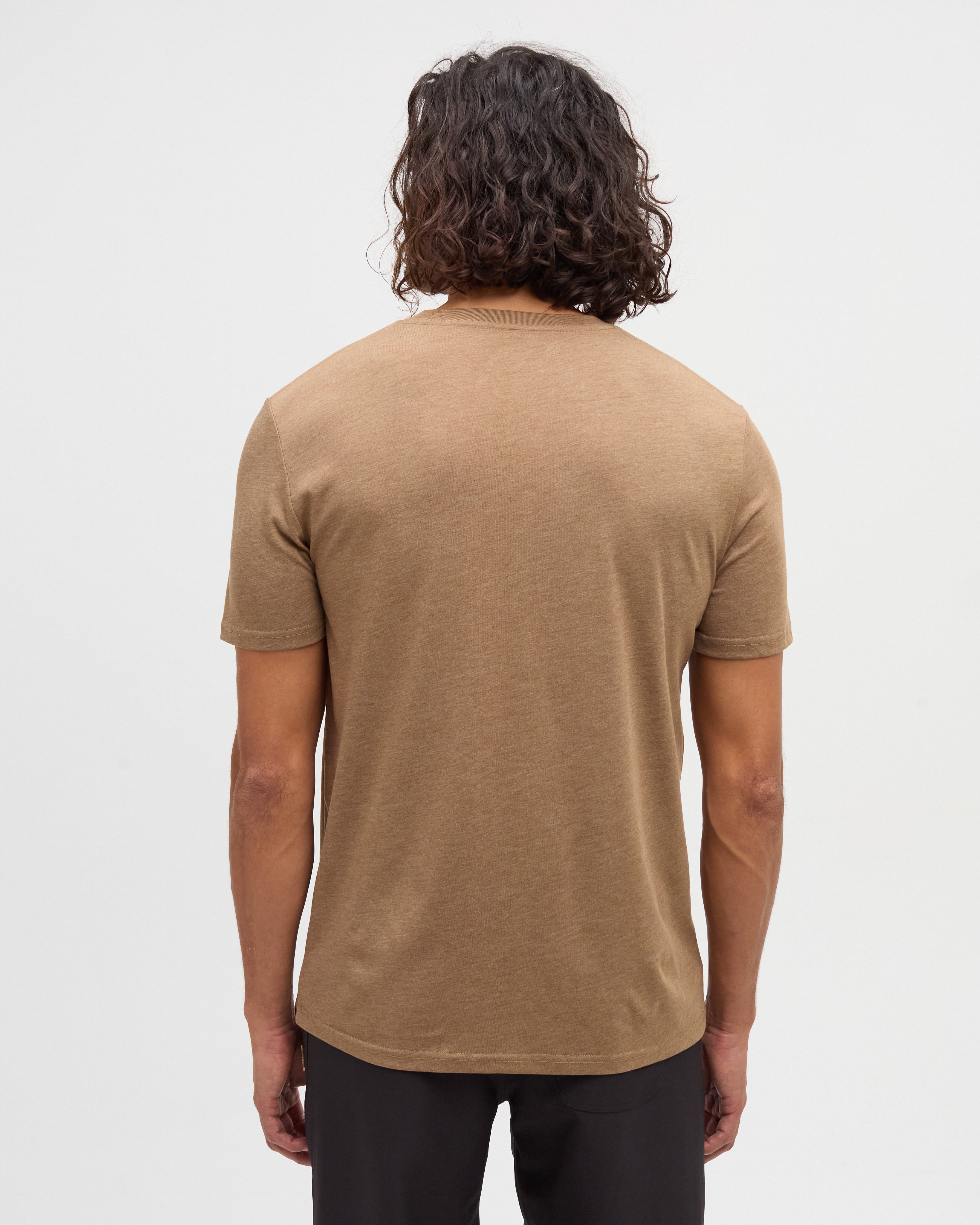 Tentree Protect T-Shirt - HAZELNUT HEATHER GRAPHITE