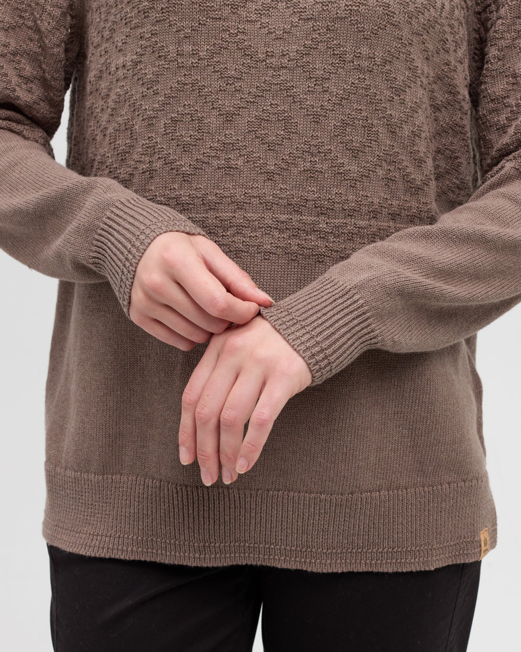 Tentree Women's Mesa Sweater - ASHWOOD HEATHER