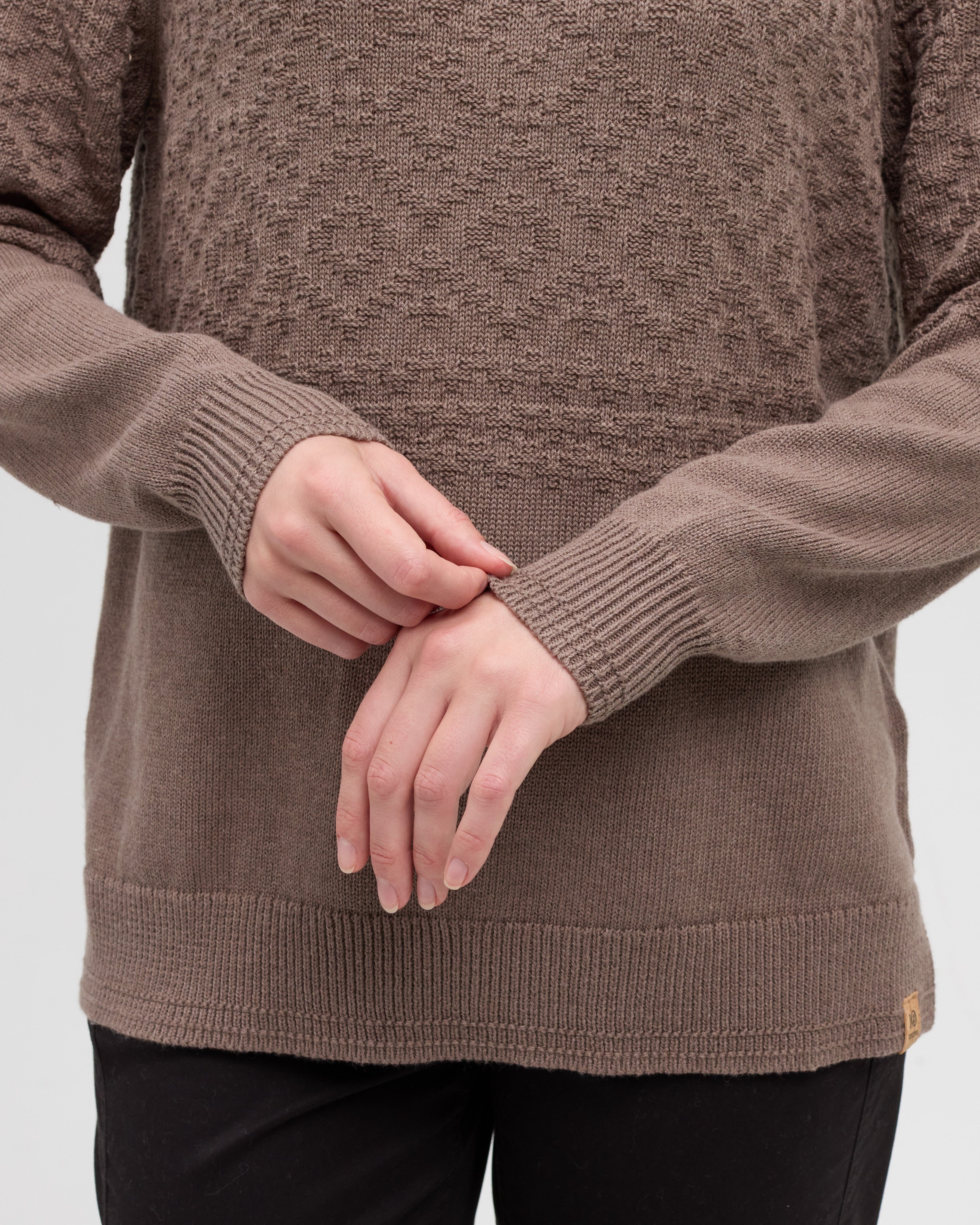 Tentree Women's Mesa Sweater - ASHWOOD HEATHER