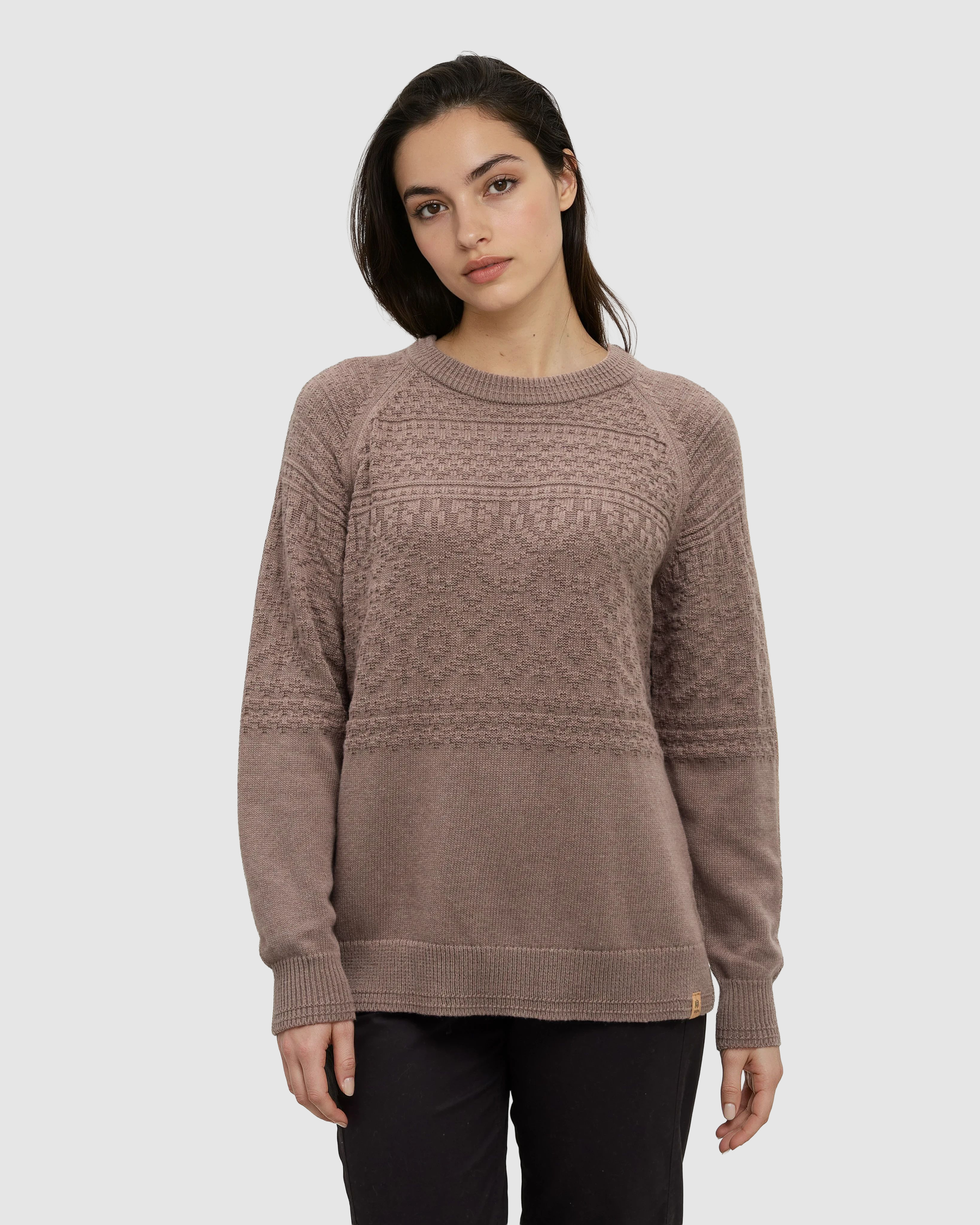 Tentree Women's Mesa Sweater - ASHWOOD HEATHER