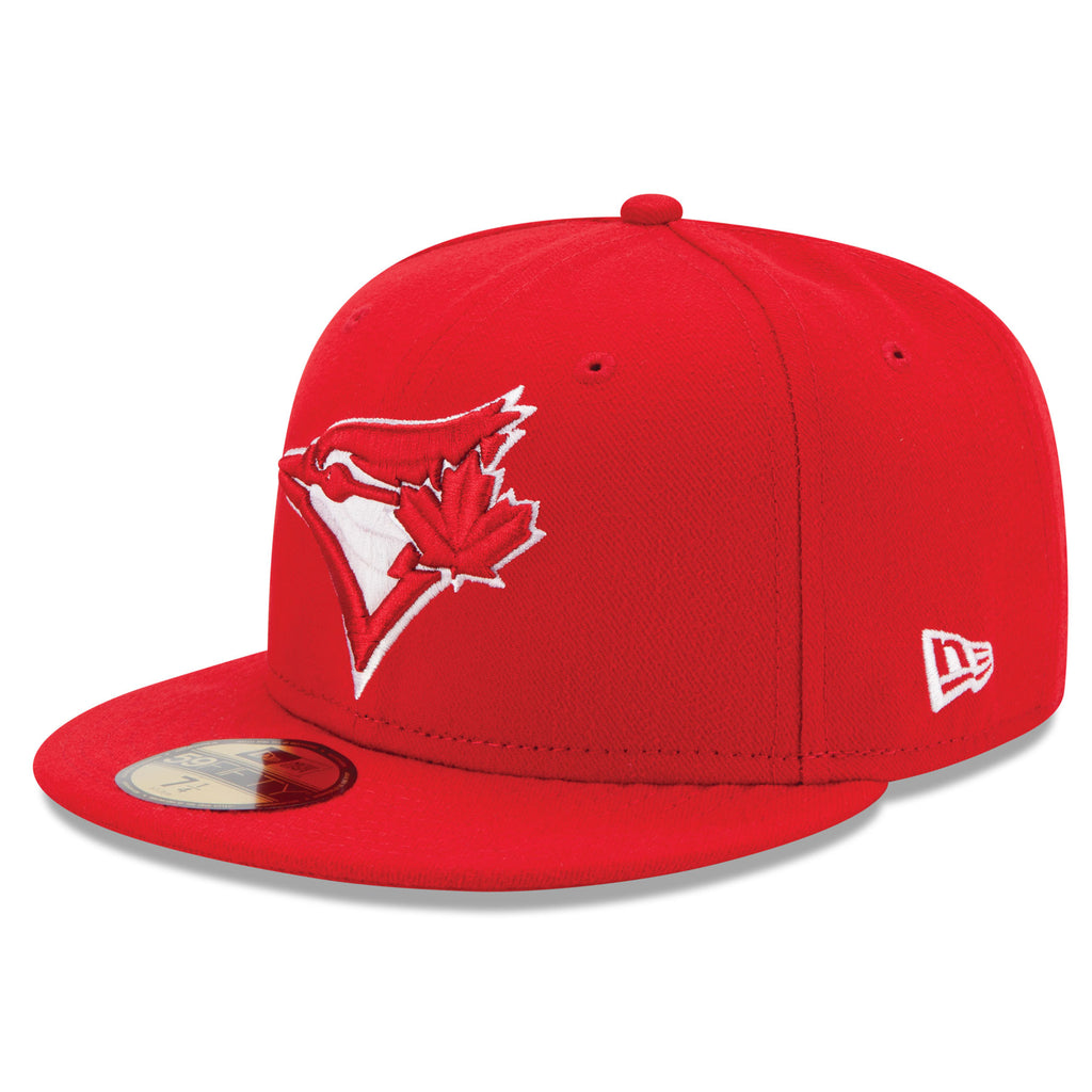 New Era Toronto Blue Jays Scarlet Basic 59FIFTY Fitted Hat
