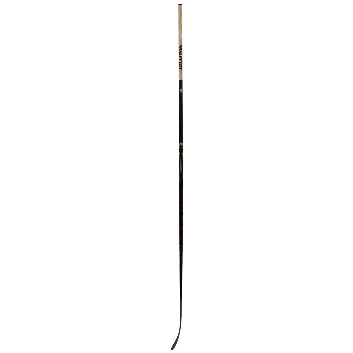 Warrior Intermediate Covert QR7 Pro Hockey Stick - Cabin Fever - Black/Tan, side profile
