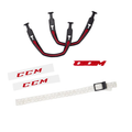CCM Super Tacks X Logos/Earloop/Strap Helmet Accessory
