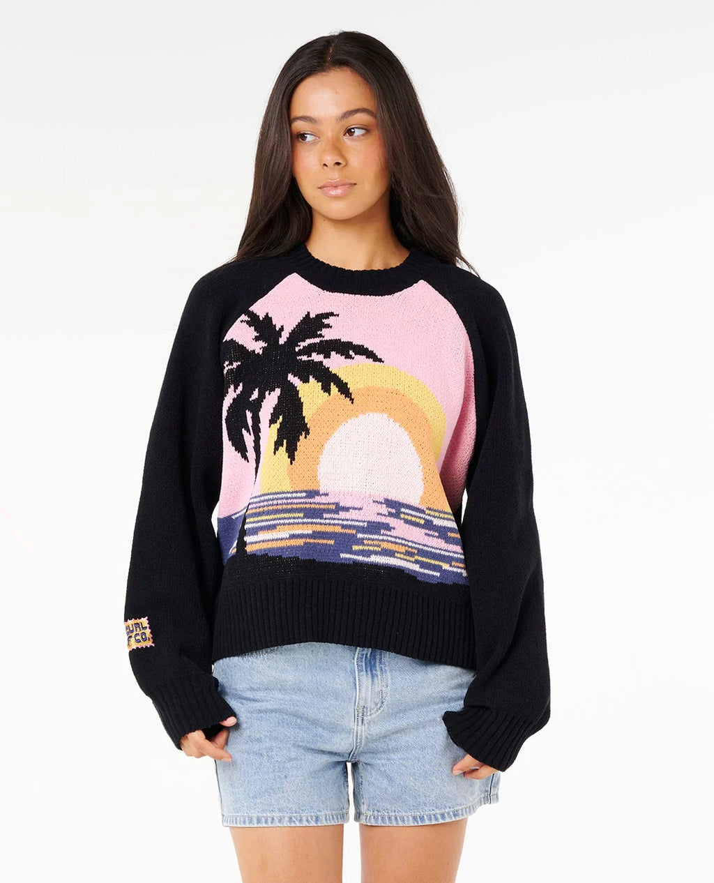 Ripcurl Women's Paradise Knit Crew Fleece