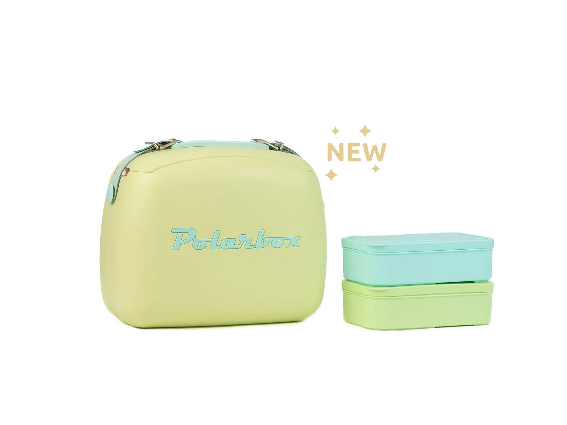 Polarbox Lunch Box CoolerBag 6 Qts LIME/CYAN