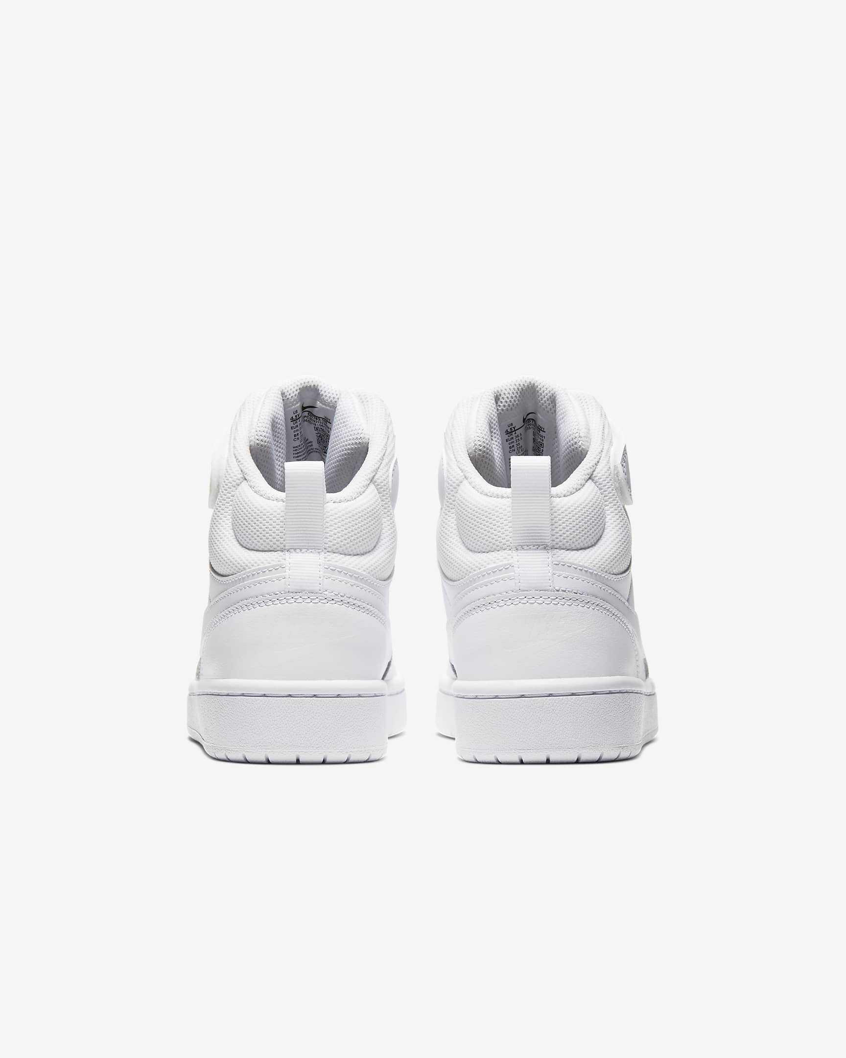 Nike Big Kids' Court Borough Mid 2 Shoes