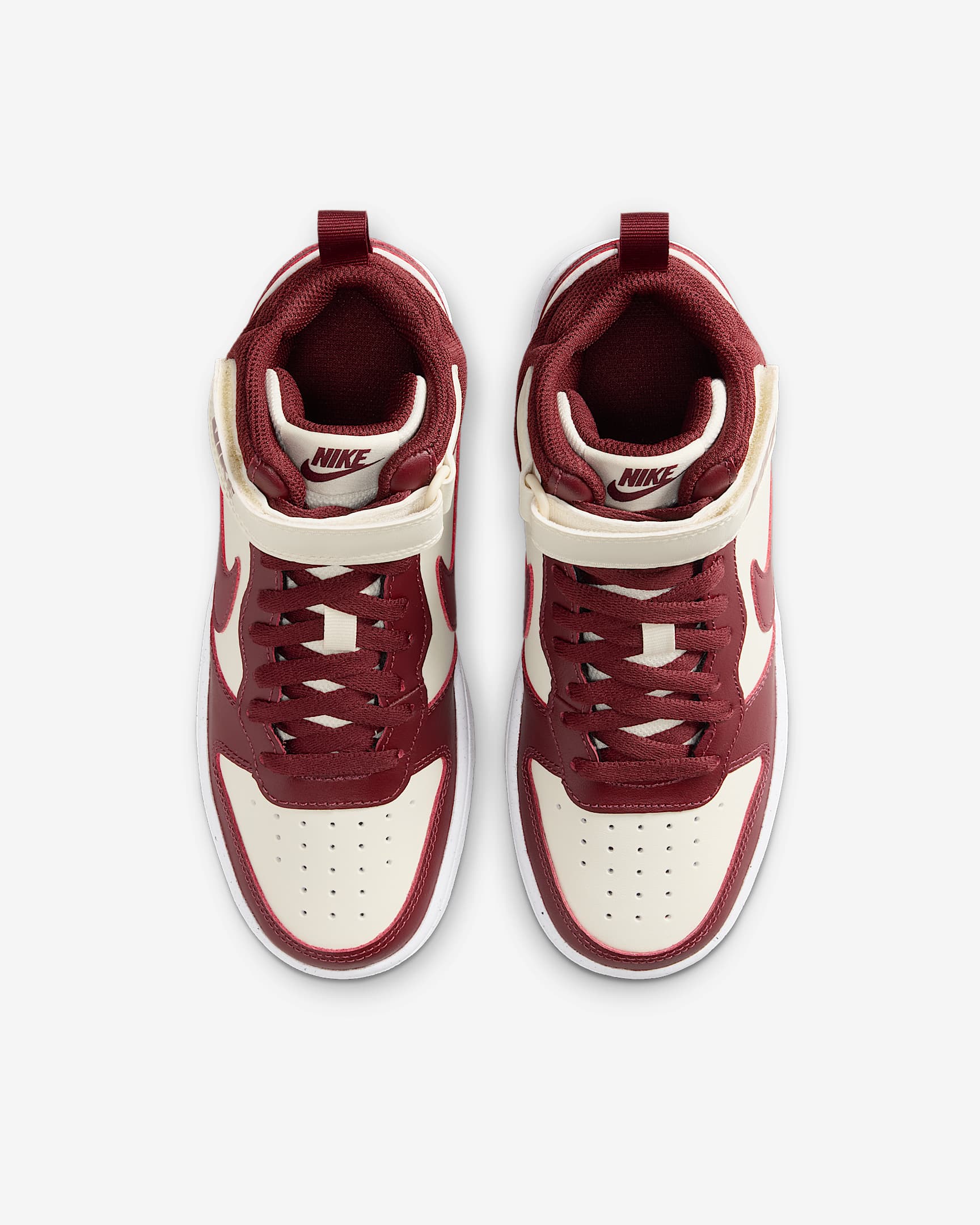 Nike Big Kids' Court Borough Mid 2 Shoes