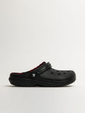 Crocs Classic Lined Buffalo Check Clog Black
