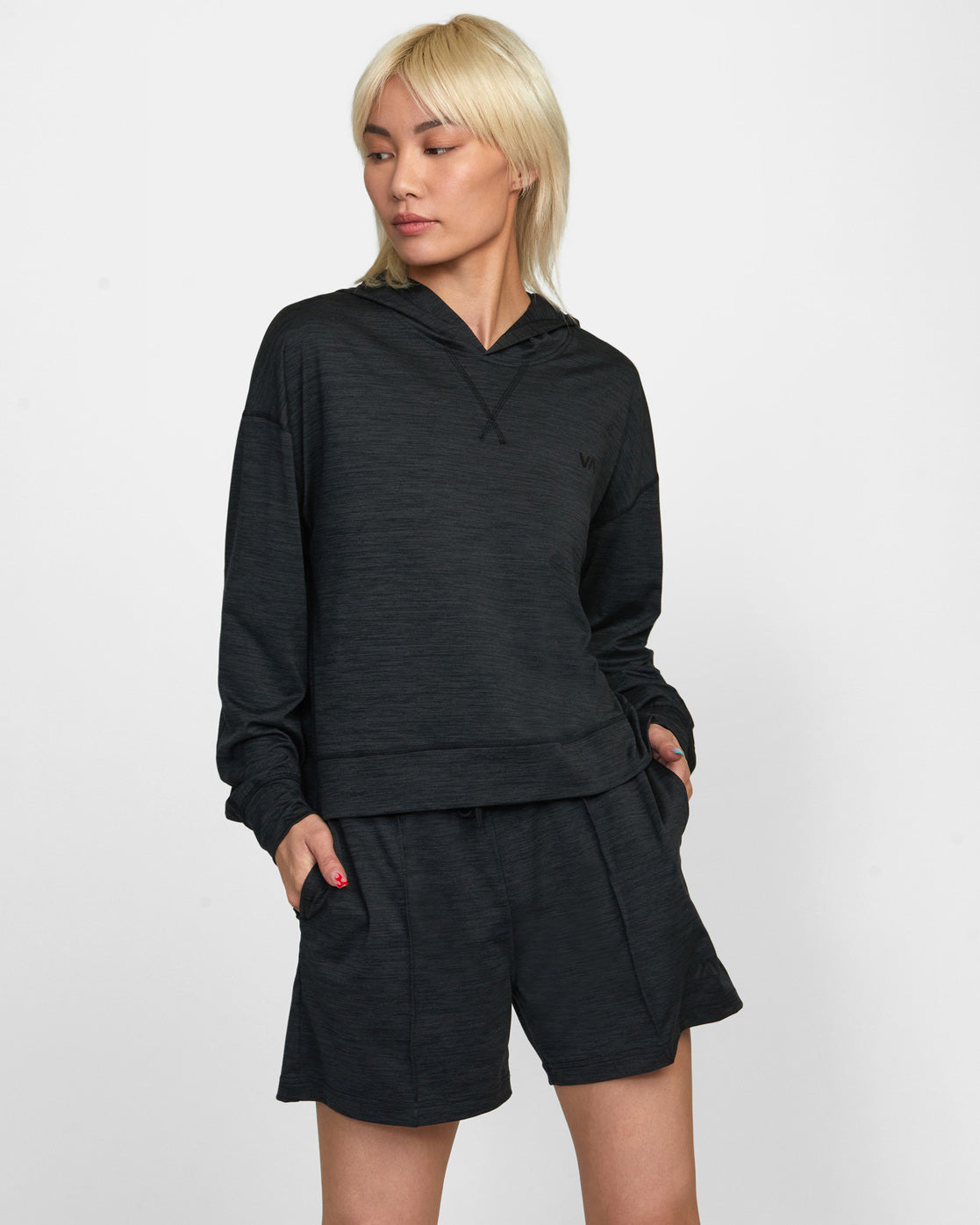Women's C-Able Cropped Workout Hoodie