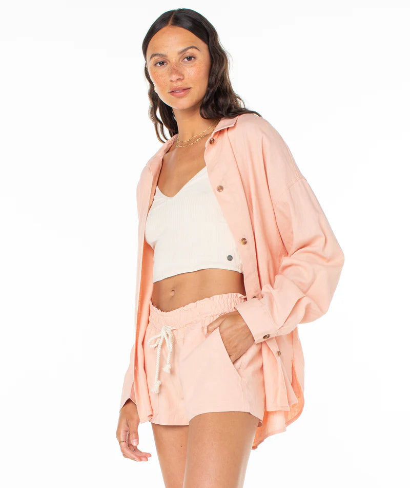 Roxy Women's Morning Time Button Up