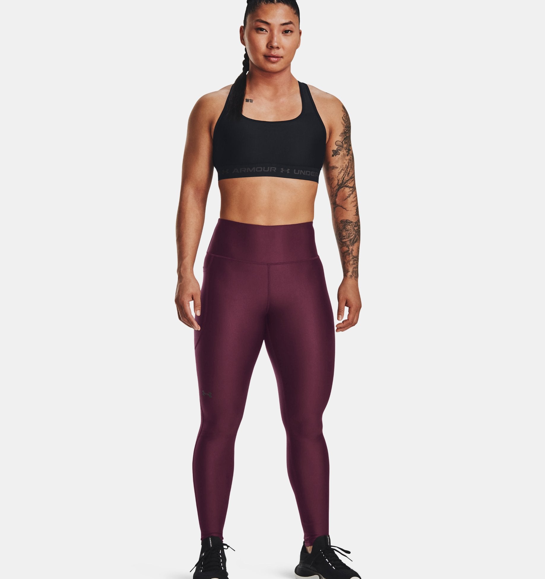 Under Armour Women's Heatgear No-Slip Waistband Leggings