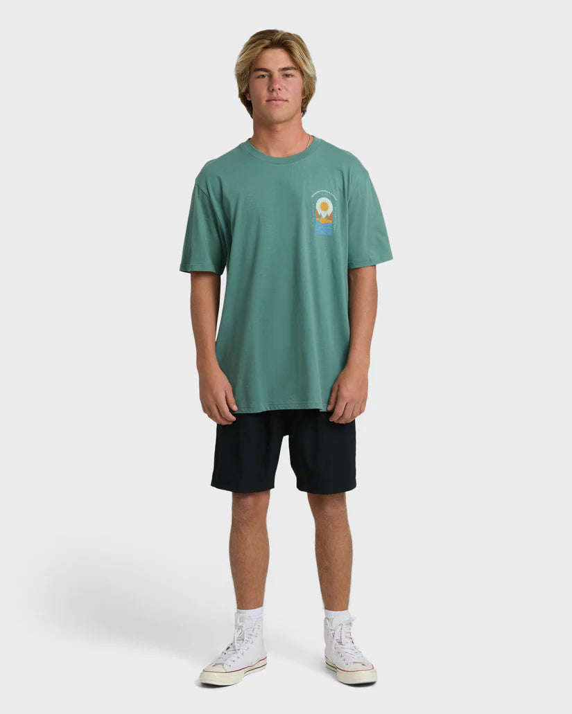Billabong Men's Sun Down Adiv Premium Short Sleeve T-Shirt
