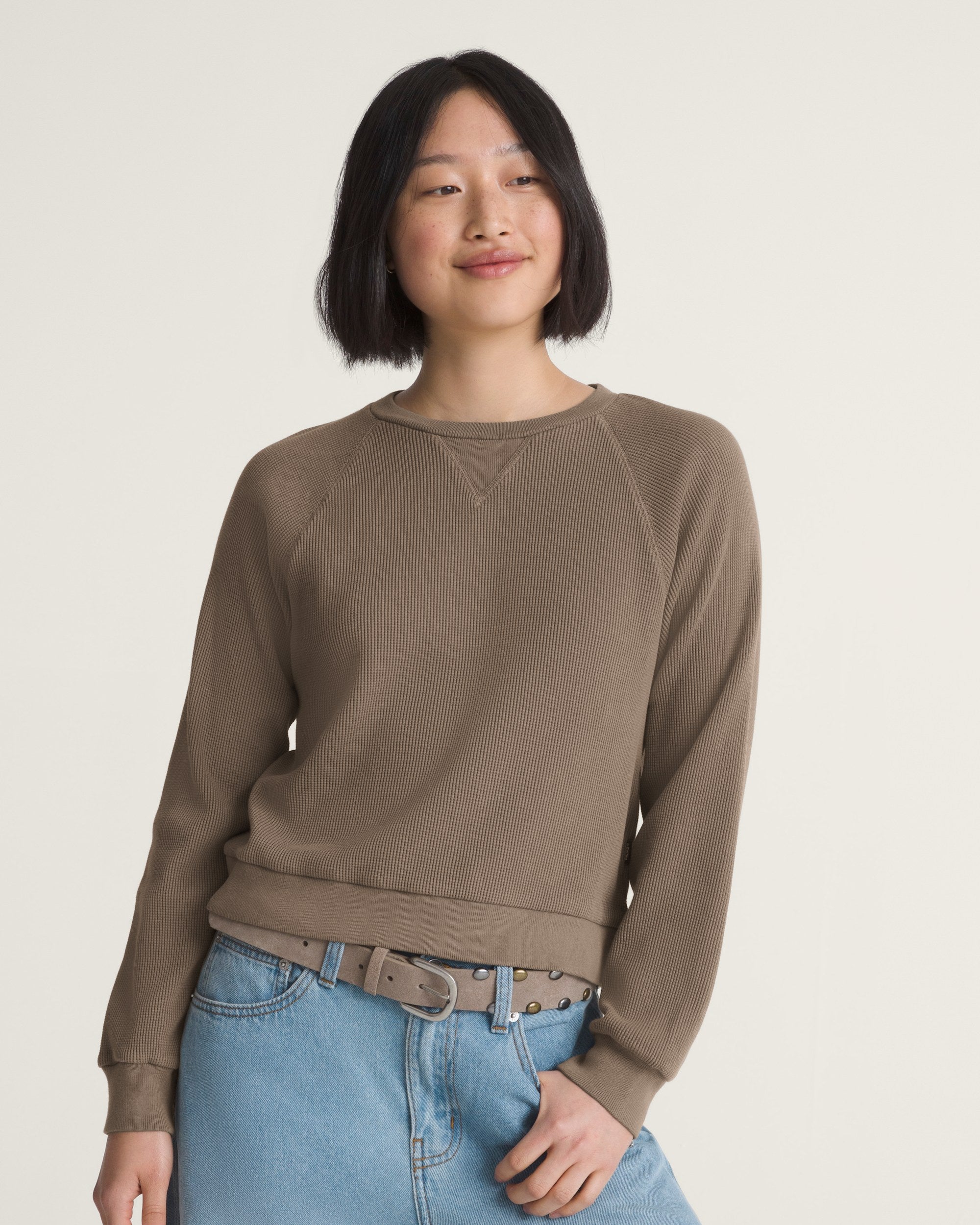 Vans Women's Cabrillo Long Sleeve Crew Sweatshirt