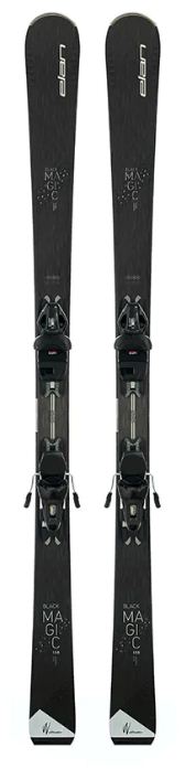 Elan Black Magic LS Women's Skis with EL 9.0 Bindings