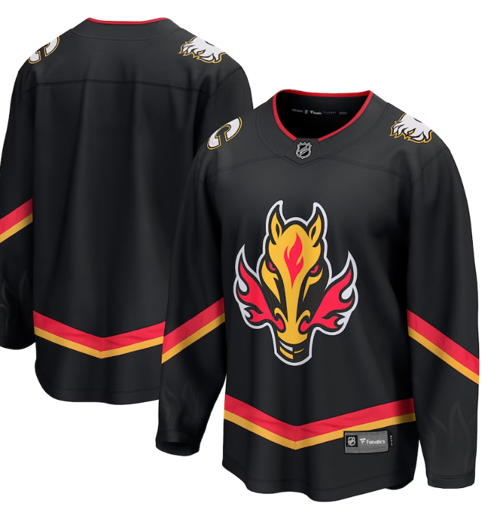 Youth Premier Jersey - Calgary Flames - Alternate Blank