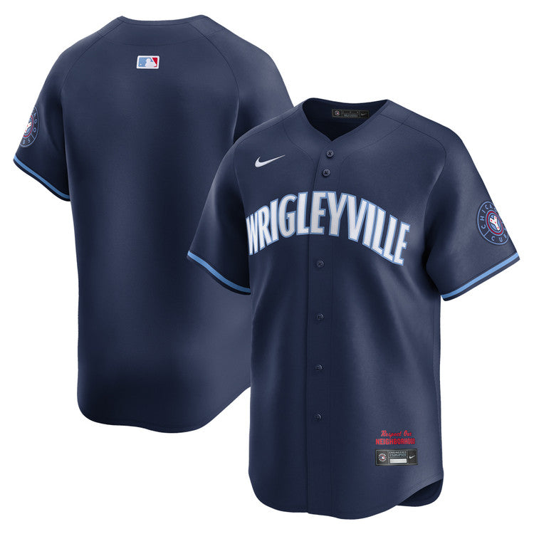 Nike Chicago Cubs City Connect Limited Jersey - Blank