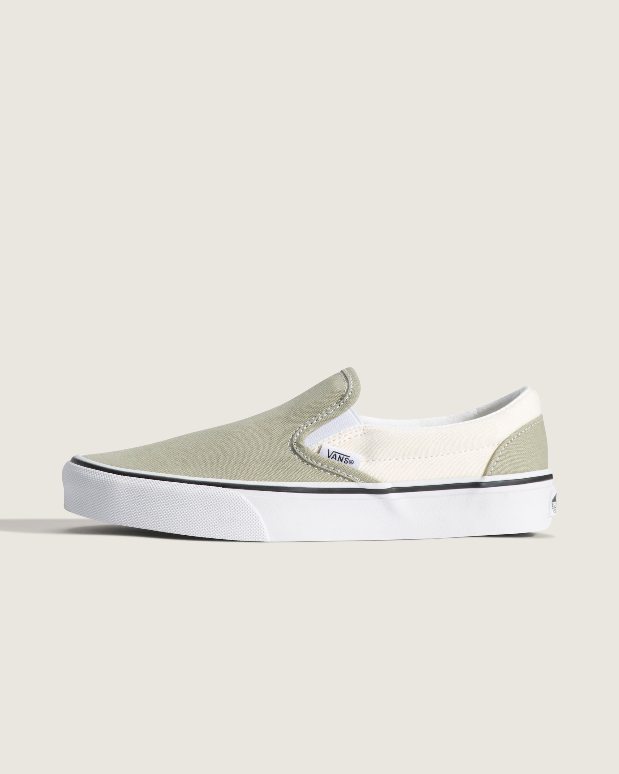 Vans Classic Slip-On Shoes - Sage Green