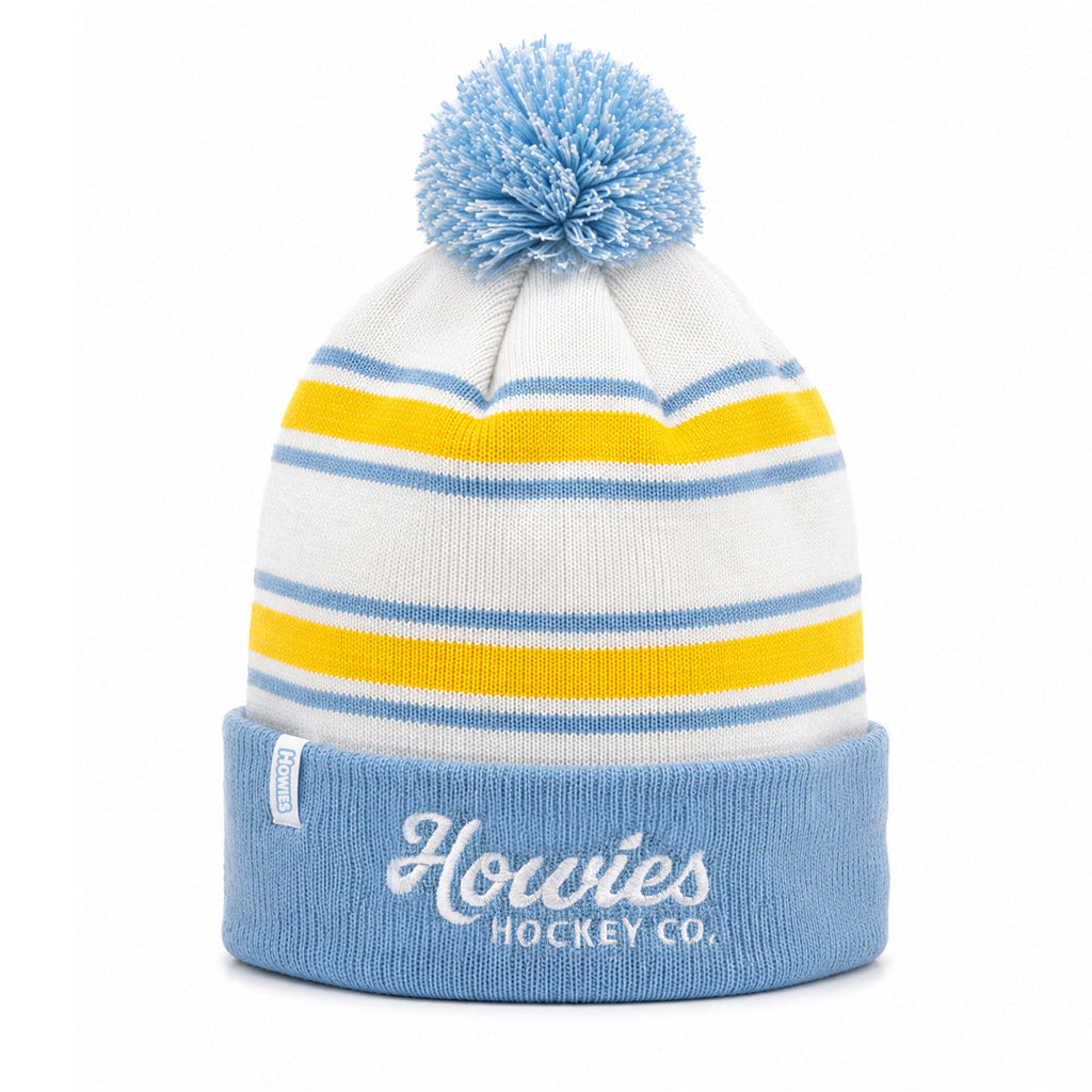 Howies Clean Sheet Toque - White, front view